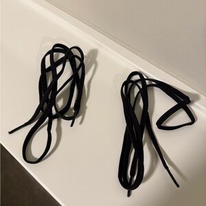 Hoka black shoe laces